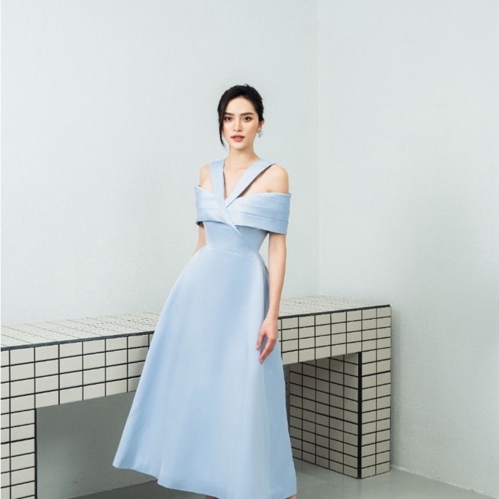 Raina Open Shoulder Dress